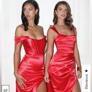 Sold NWT Adeirlina Dressed Over Hill midi bodycon dress gown prom date wedding